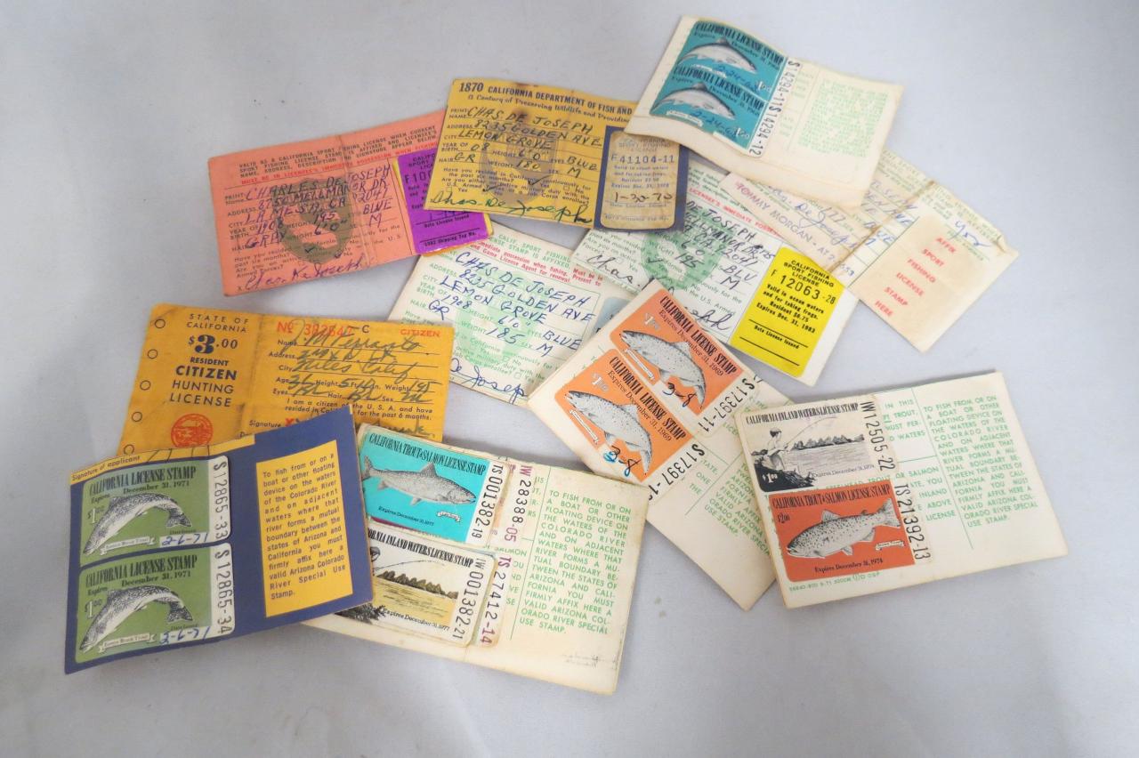 California Fishing License Prices