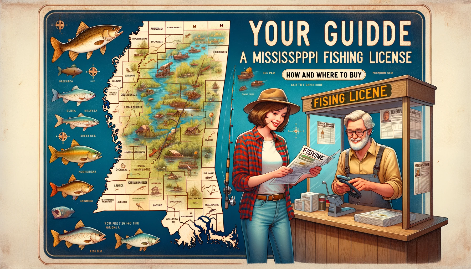 Your Guide to Getting a Mississippi Fishing License: How and Where to Buy