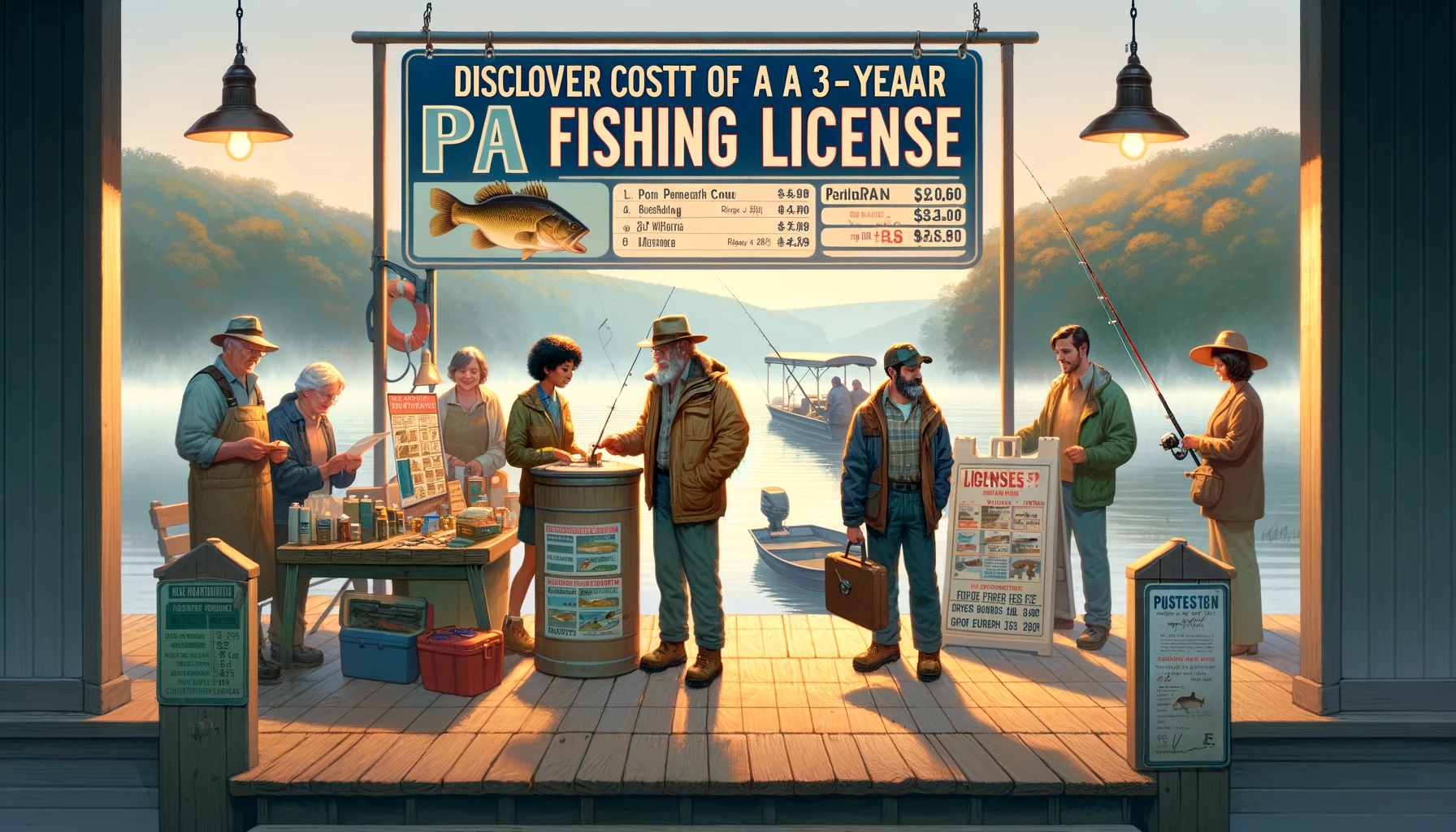 Cost of a 3-Year PA Fishing License Today!