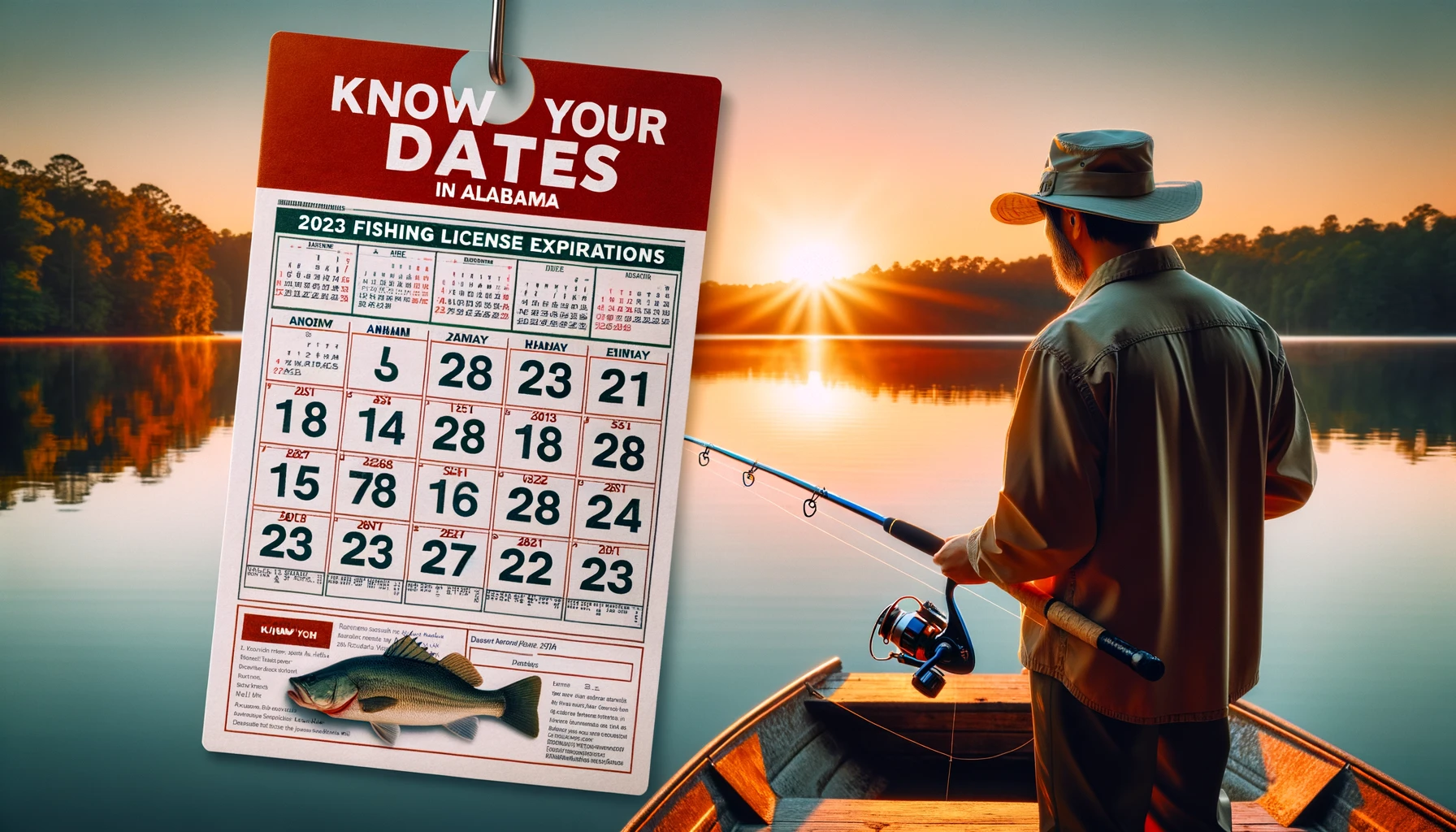 Know Your Dates: 2024 Fishing License Expirations in Alabama